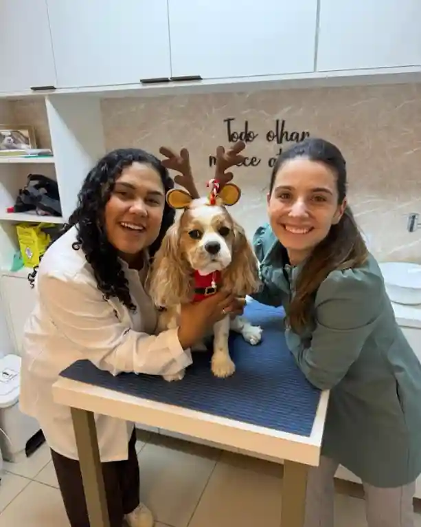 Paciente em atendimento com suporte especializado